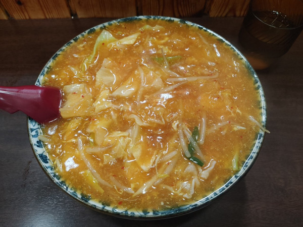 「あんかけチャンポン」@ラーメン本気の写真