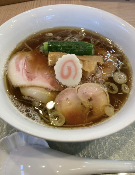 「黒出汁」@中華そば 深緑の写真