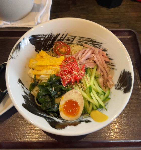 「ノスタルジックな冷やし中華（900円）」@麺屋 彩々 昭和町本店の写真