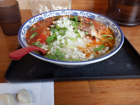 「蘭州牛肉ラーメン」@大碗蘭州拉麺・刀削麺の写真