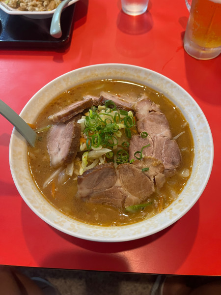 「味噌チャーシュー（930円）」@萬来軒の写真