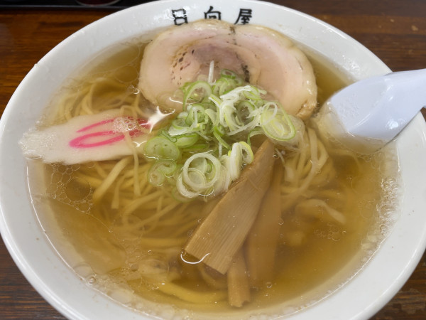 「ラーメン830円」@青竹手打ちラーメン 日向屋の写真