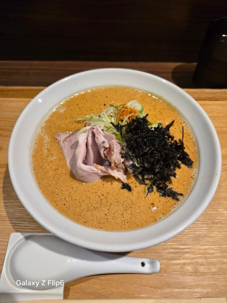 「シャカリキおタツの煮干納豆醬ソバ(いりこ清湯×納豆醬」@NIBOSHIMANIAの写真