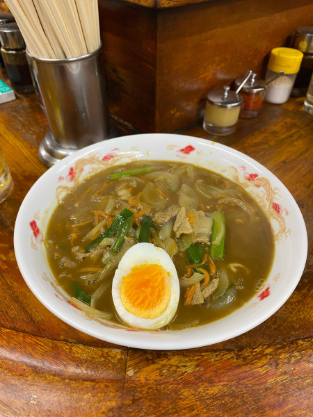 「カレーらーめん」@蝦夷 清瀬店の写真