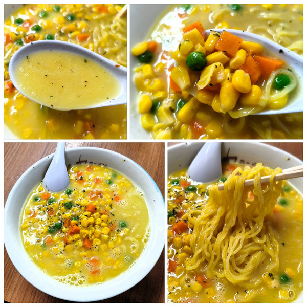 「コーンスープラーメン　800円」@どさん子ラーメン 北千住の写真