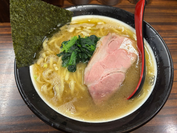 「太麺」@豚骨醤油らーめん 誠屋 池尻店の写真