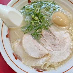 長浜ラーメン＋味付半熟玉子