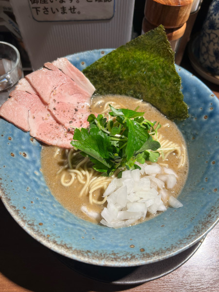 「海老にぼらーめん」@麺屋 ねむ瑠の写真