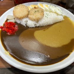 じゃがころゆで卵カレー 1078円