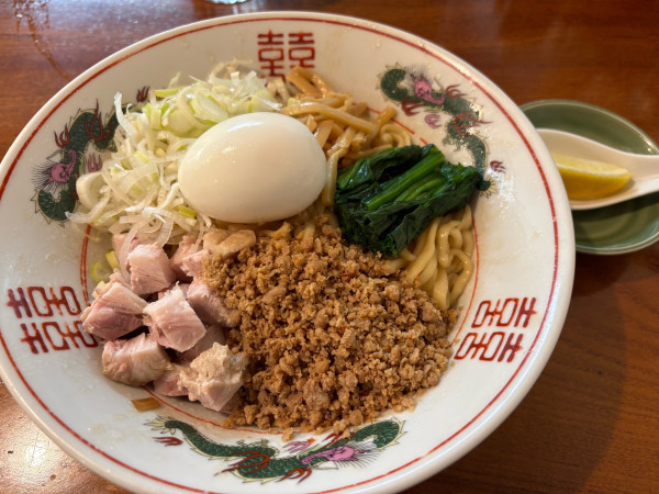 「まぜそば（味玉付）」@麺庵 大和の写真