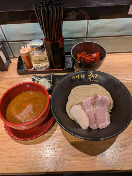「カレーつけ麺(並)」@つけ麺 和の写真