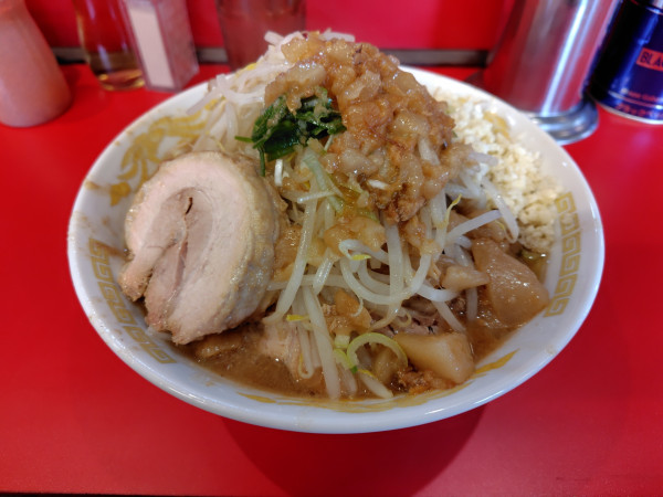 「ラーメン（中）250g  1000円」@それいけ！たかちゃんラーメン 群馬千代田店の写真
