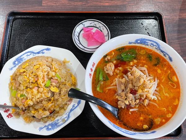 「ラーメンセット ¥850」@台湾料理 海香館 駅西店の写真