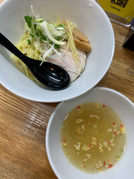 「ジンジャーつけ麺(麺少なめ)」@亀戸ジンジャーヌードルの写真