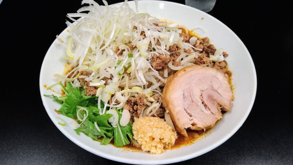 「【限定】冷加齢蕎麦(ニンニク増し)+さらしネギ」@豚風。の写真