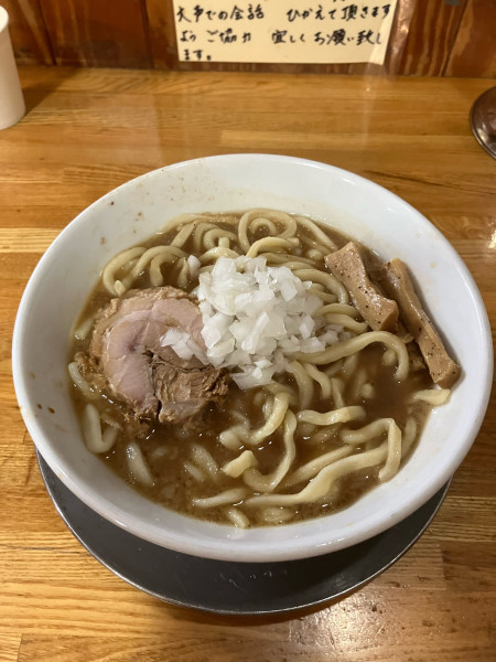 「【限定】豚骨生姜中華そば(大盛り)」@中華そば136の写真