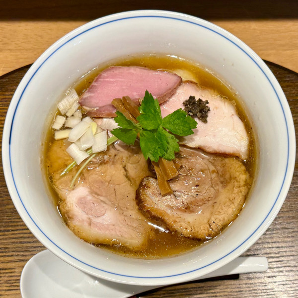 「特上白醤油らぁ麺 ¥2,050」@らぁ麺や 嶋の写真