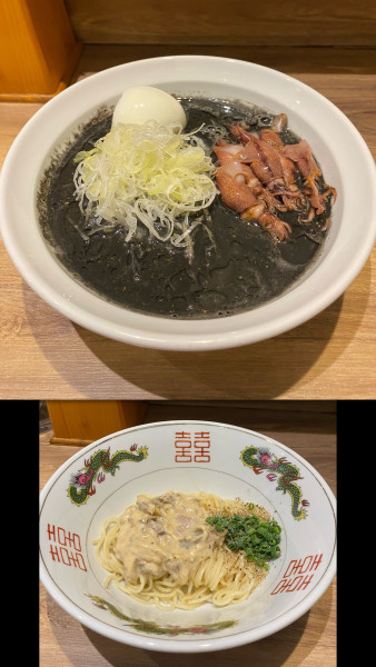 「[限定]NEO富山ブラック￥1800・他」@麺庵 利休の写真