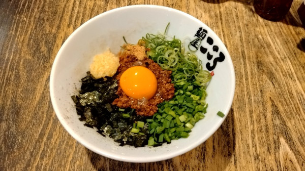「チーズin台湾まぜそば_980円」@麺屋 こころ 新宿歌舞伎町店の写真