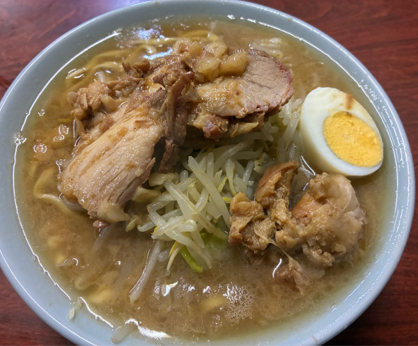 「ラーメン少なめ 1100円」@ラーメン富士丸 神谷本店の写真