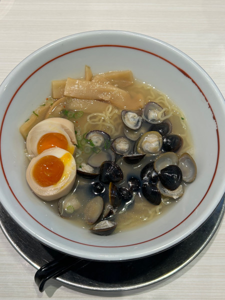 「しじみらぁ麺味玉入り」@らあ麺ダイニング偽セバ成ル。KAKERUの写真