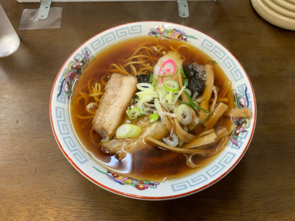 「ラーメン600円」@喜楽の写真