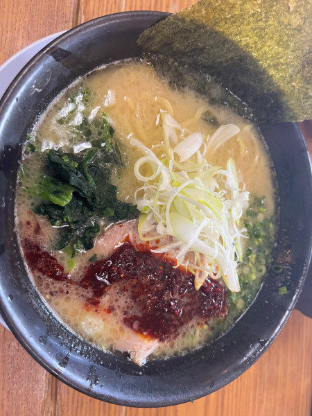 「期間限定AKA〜赤〜920円」@横浜ラーメン 奥村家の写真