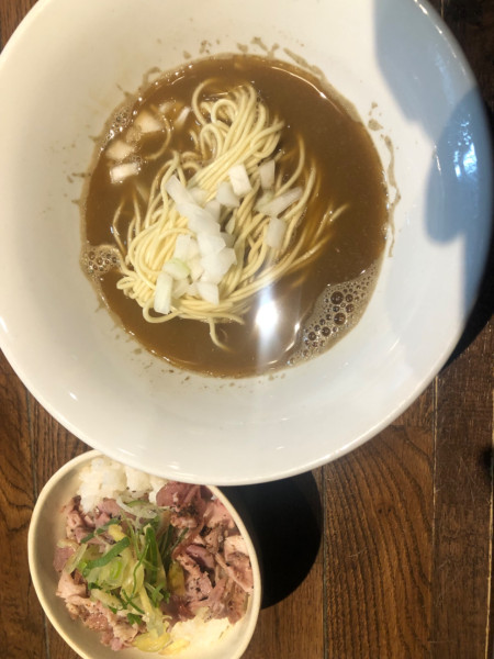 「朝ラー 濃厚煮干し」@柳橋 和nicoの写真