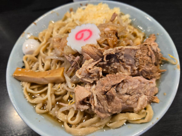 「ラーメン少なめ(ニンニク)」@自家製麺 No11の写真