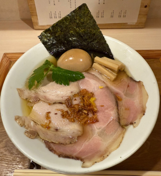 「特製貝出汁ラーメン！」@なにわ麺次郎 然の写真