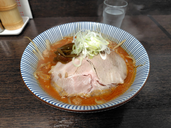 「灼辛味噌らーめん¥1300」@灼味噌らーめん 八堂八の写真