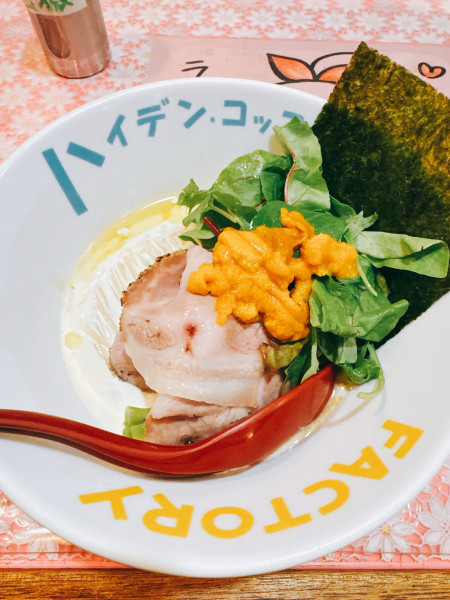 「凛々しい⭐︎生雲丹×生雲丹ダレ×カルピスバタークリームまぜソバ」@らーめん凛々の写真