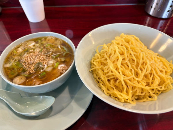「中華つけそば1100円」@中華そば すずきやの写真