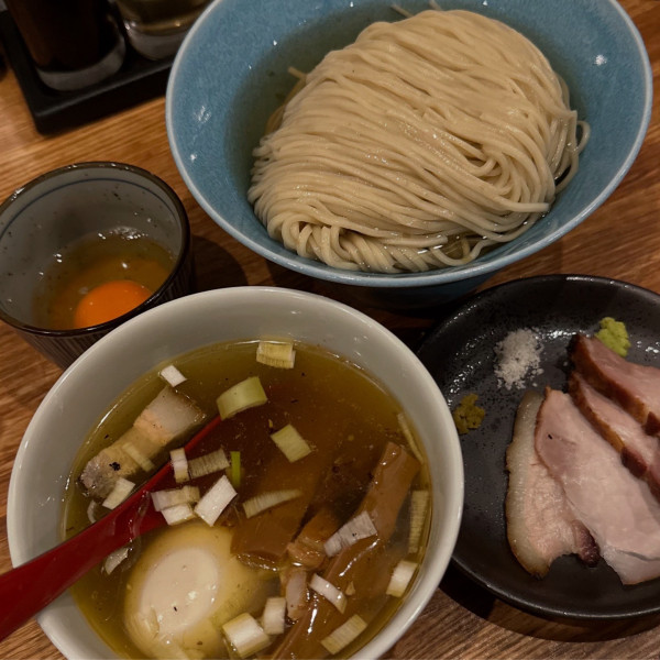 「昆布水つけめん塩」@麺処 青野の写真