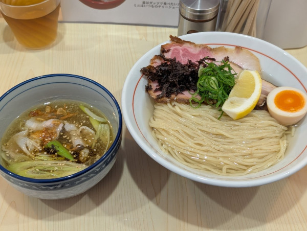 「3周年限定　極北海道函館真昆布水つけ麺」@五弦屋の写真