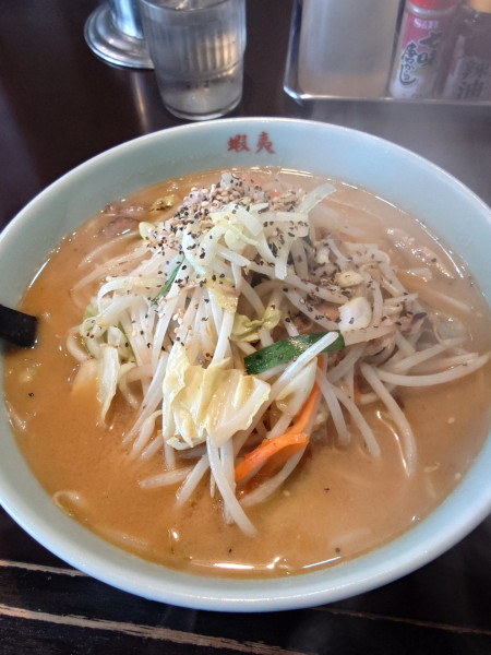「蝦夷ラーメン」@ラーメン専門店 六代目 蝦夷の写真