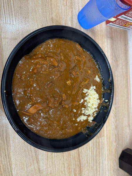 「とんこつ豚カレー麺」@ラーメン 富次郎 笠間友部店の写真