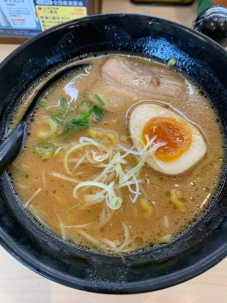 「濃厚北海道味噌ラーメン」@はま寿司 行徳店の写真