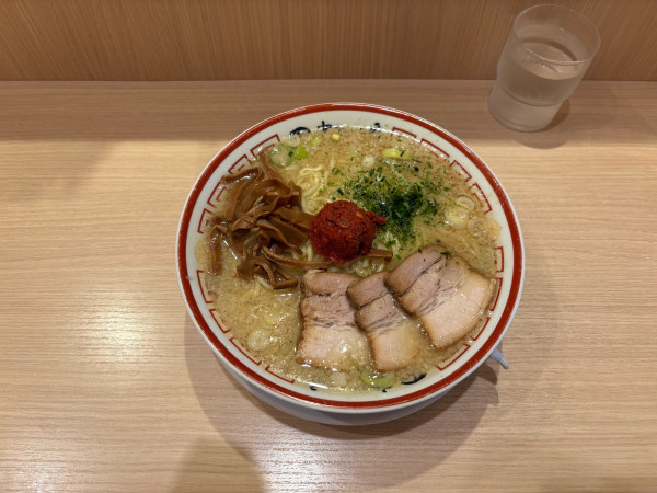 「山形辛味噌らーめん（980）大盛（150）」@中華そば専門 田中そば店 武蔵境店の写真