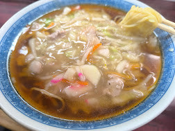 「野菜あんかけそば(800)」@中華そば もりやの写真