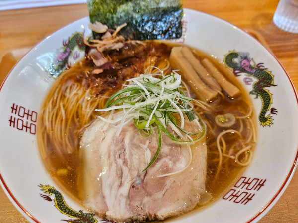 「鰹だし中華そば」@自家製麺 風夏の写真