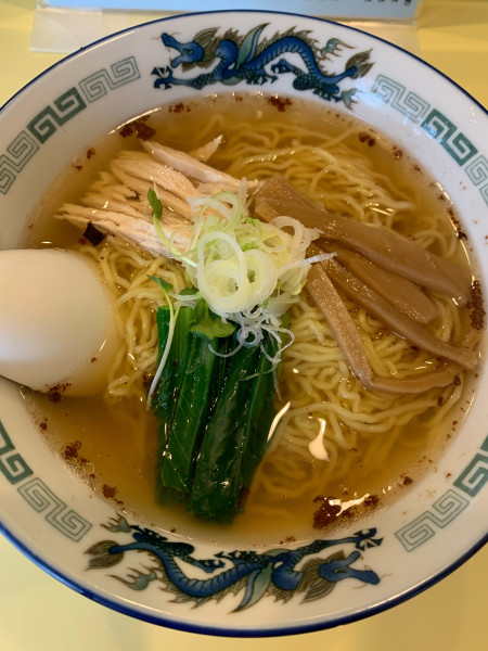 「塩らー麺」@手作り餃子ラーメン まる長の写真