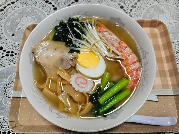 「特選手打ち塩ラーメン」@ま心えんどうの写真