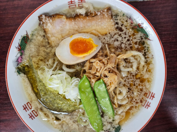 「朝ラー太麺小」@中華そば 太平楽 六丁の目店の写真