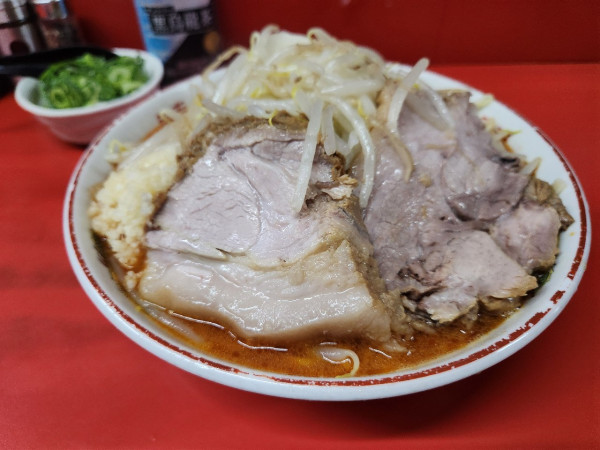 「小ラーメン辛味九条ネギ」@ラーメン二郎 京都店の写真