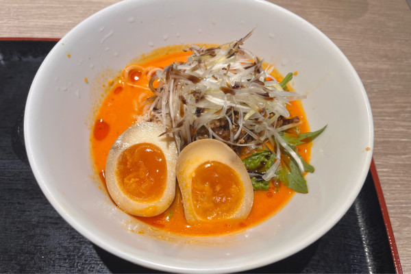 「【限定】味玉冷やし担々麺」@自由が丘 蔭山樓 グランベリーパーク店の写真