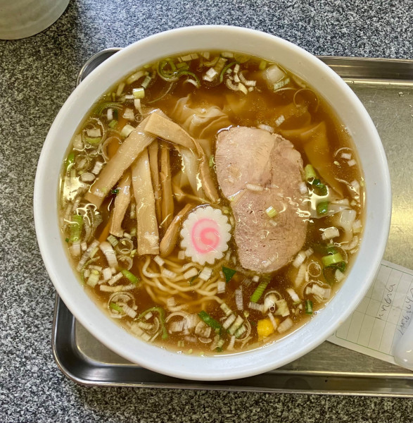 「ワンタンメン 1200円」@東京らぁめんちよだの写真