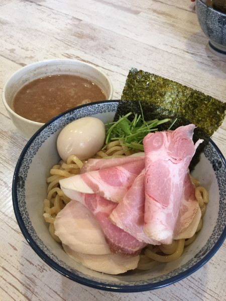 「特製つけそば」@中華そば 四つ葉の写真