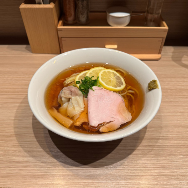 「【限定】冷やし昆布水ラーメン黒」@支那蕎麦 澤田の写真