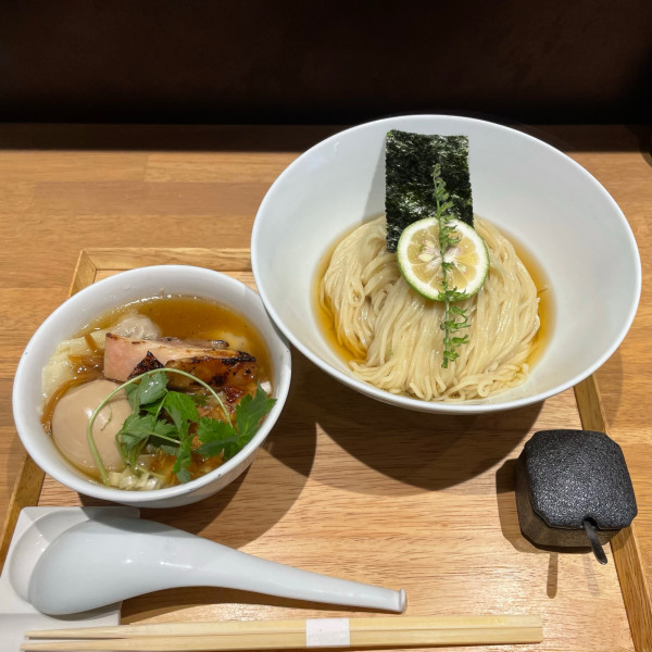 「特製鰹昆布水つけ麺」@らぁ麺や 嶋の写真
